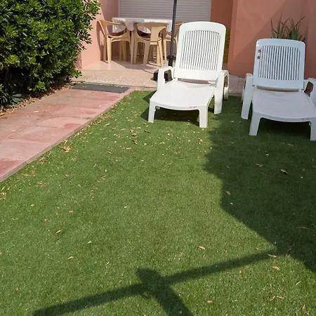 Cosy T2 Refait A Neuf Climatise, Vue Avec Terrasse Et Jardin, Wifi Piscine Tennis Et Parking