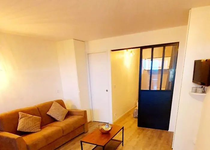 Cosy T2 Refait A Neuf Climatise, Vue Avec Terrasse Et Jardin, Wifi Piscine Tennis Et Parking