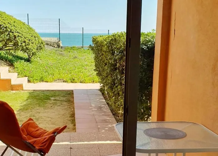Cosy T2 Refait A Neuf Climatise, Vue Avec Terrasse Et Jardin, Wifi Piscine Tennis Et Parking