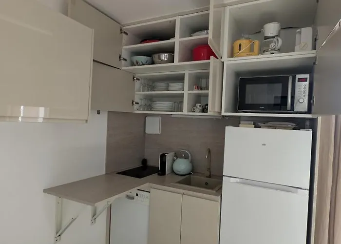 Apartment Cosy T2 Refait A Neuf Climatise, Vue Avec Terrasse Et Jardin, Wifi Piscine Tennis Et Parking